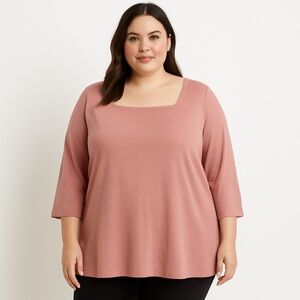 Pure Jill Rose Pink Tunic